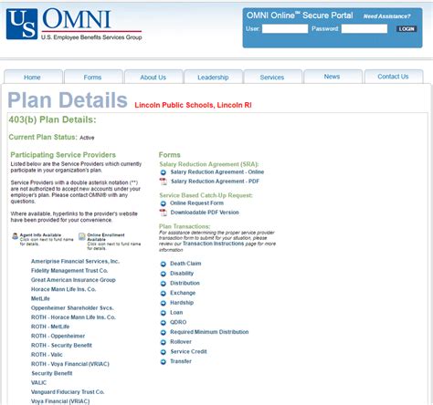 omni 403b website.